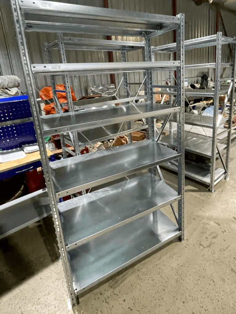 Стеллаж MS U 2000x1500x300 5 полок (150 кг, перф) купить в Омске Стеллаж MS U 2000x1500x300 5 полок (150 кг, перф) купить в Омске