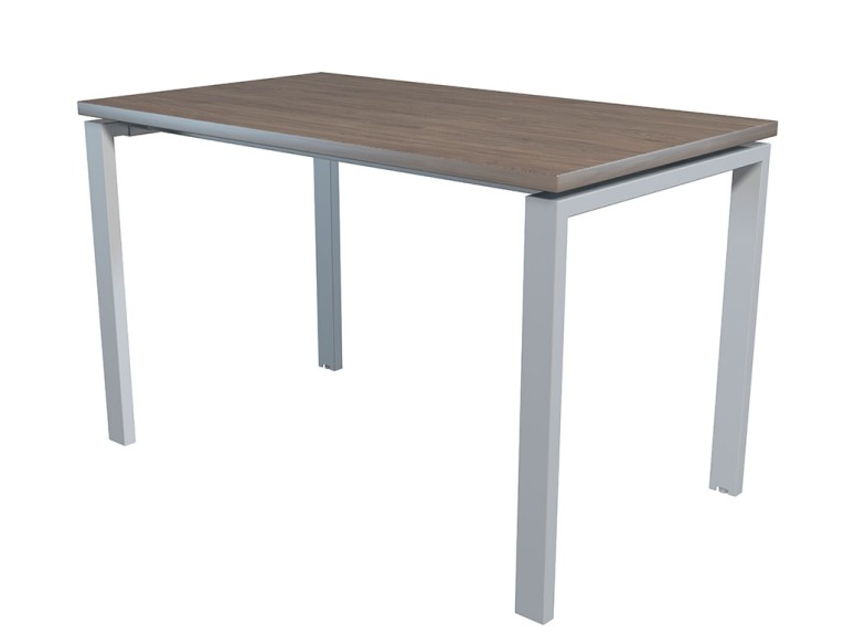 Стол NT 120x70 темный орех/серый купить в Омске