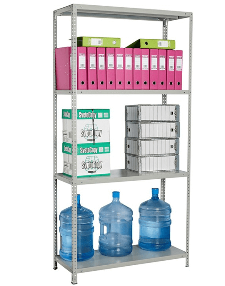 Стеллаж MS Standart 2000х1000х500 4 полки купить в Омске