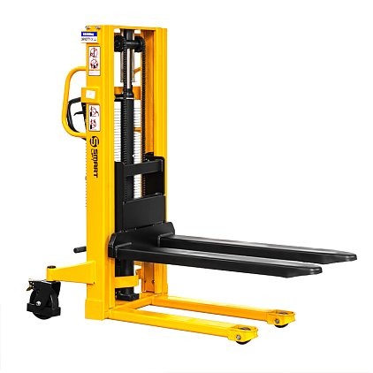 Ручной гидравлический штабелер SDJ 1520 (1500 кг; 2 м; фиксированные вилы) SMARTLIFT (SMART) купить в Омске