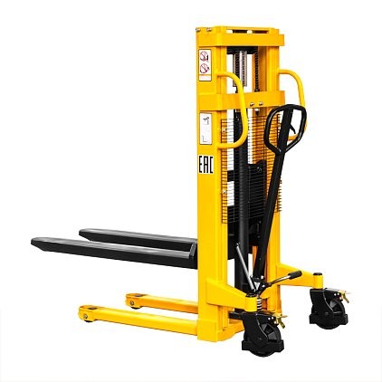 Ручной гидравлический штабелер SDJ 1520 (1500 кг; 2 м; фиксированные вилы) SMARTLIFT (SMART) купить в Омске