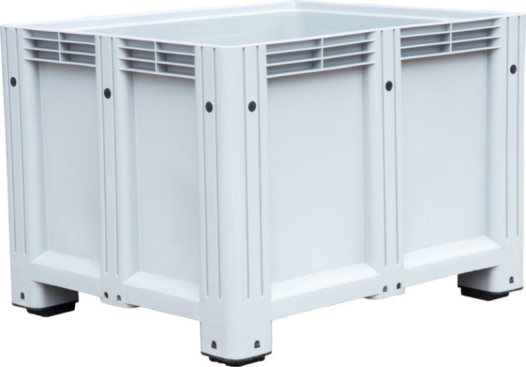 Big Box 1200x1000x850 мм сплошной на ножках серый купить в Омске