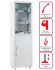 Медицинский шкаф HILFE МД 1 1650/SG купить в Омске