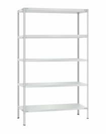 Стеллаж металлический Титан МС-500 2300х1200х300 5 полок Стеллаж металлический Титан МС-500 2300х1200х300 5 полок