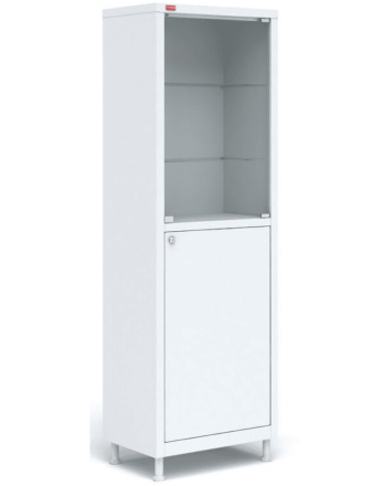 Металлический медицинский шкаф М1 165.50.32 C купить в Омске
