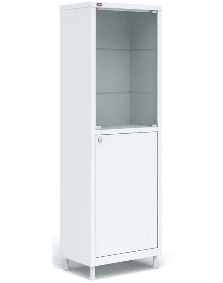 Металлический медицинский шкаф М1 165.50.32 C купить в Омске