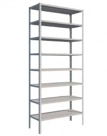 Стеллаж MS Strong 2200х1000х300 8 полок Стеллаж MS Strong 2200х1000х300 8 полок