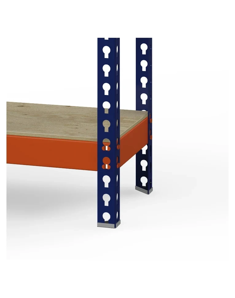 Стеллаж Профи-Т 2500x1240x770 6 полок (фанера, 300 кг на ярус) купить в Омске Стеллаж Профи-Т 2500x1240x770 6 полок (фанера, 300 кг на ярус) купить в Омске