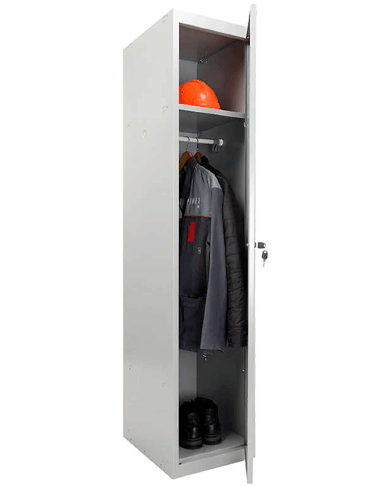 Шкаф для раздевалок усиленный ML-11-40 базовый модуль купить в Омске Шкаф для раздевалок усиленный ML-11-40 базовый модуль купить в Омске