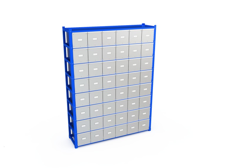 Система хранения с выдвижными ящиками BOXES M 2000.1500.400.B48 купить в Омске Система хранения с выдвижными ящиками BOXES M 2000.1500.400.B48 купить в Омске