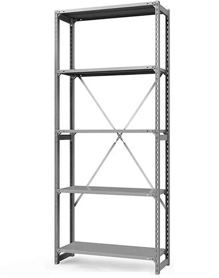 Стеллаж ТСУ 2500x700x400 5 полок (300 кг, металл) купить в Омске