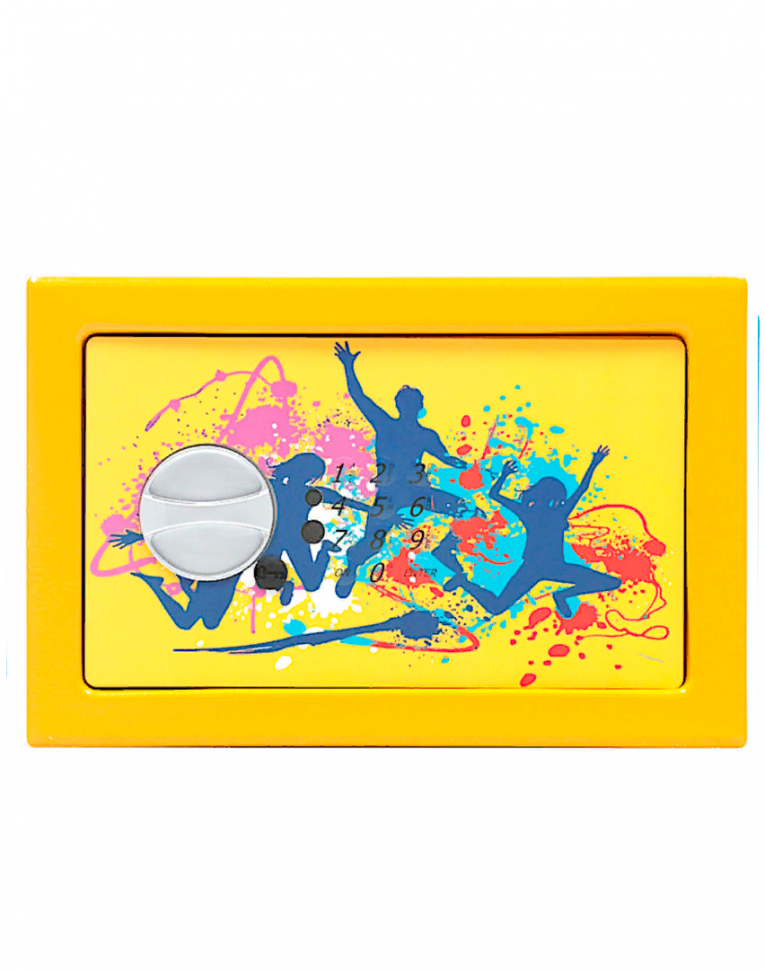 Детский металлический сейф Aiko T-170 EL Dance купить в Омске Детский металлический сейф Aiko T-170 EL Dance купить в Омске