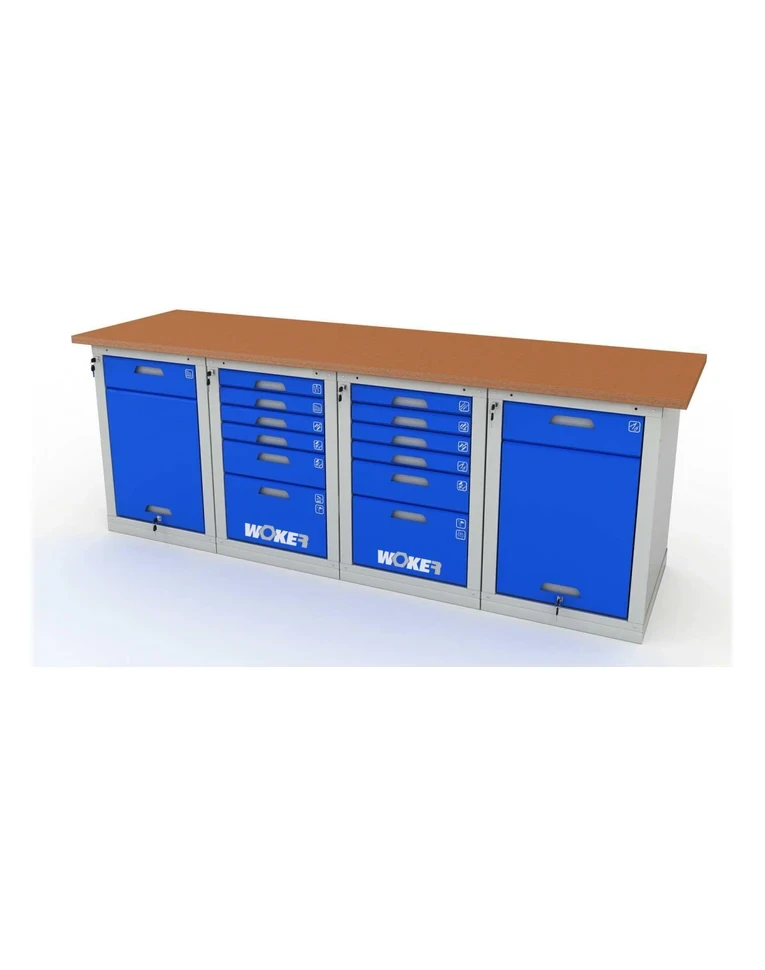 Верстак четырехтумбовый WOKER PRO 42662.2400 купить в Омске
