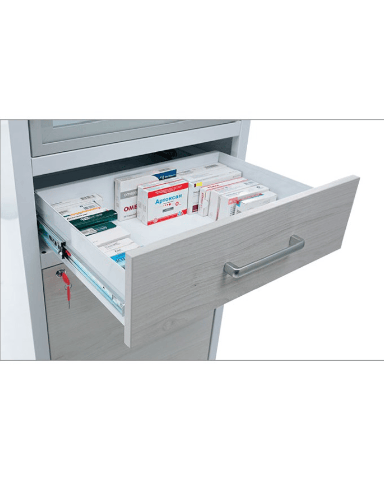 Медицинский шкаф HILFE МД 1 ШМ-SSD купить в Омске Медицинский шкаф HILFE МД 1 ШМ-SSD купить в Омске