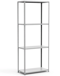 Стеллаж металлический Титан МС-750 1500x1000x600 4 полки Стеллаж металлический Титан МС-750 1500x1000x600 4 полки