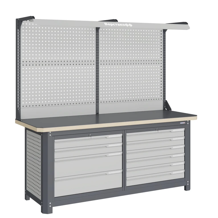 Модульный верстак MCN 2052.L46-2F купить в Омске Модульный верстак MCN 2052.L46-2F купить в Омске