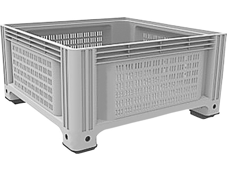 D-Box 1130 P 1130x1130x580 мм перфорированный серый на ножках купить в Омске