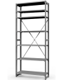 Стеллаж ТСУ 3500x1000x500 7 полок (300 кг, перф) Стеллаж ТСУ 3500x1000x500 7 полок (300 кг, перф)