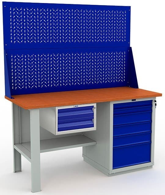 Верстак Expert W160.F2/WS6.120 купить в Омске Верстак Expert W160.F2/WS6.120 купить в Омске