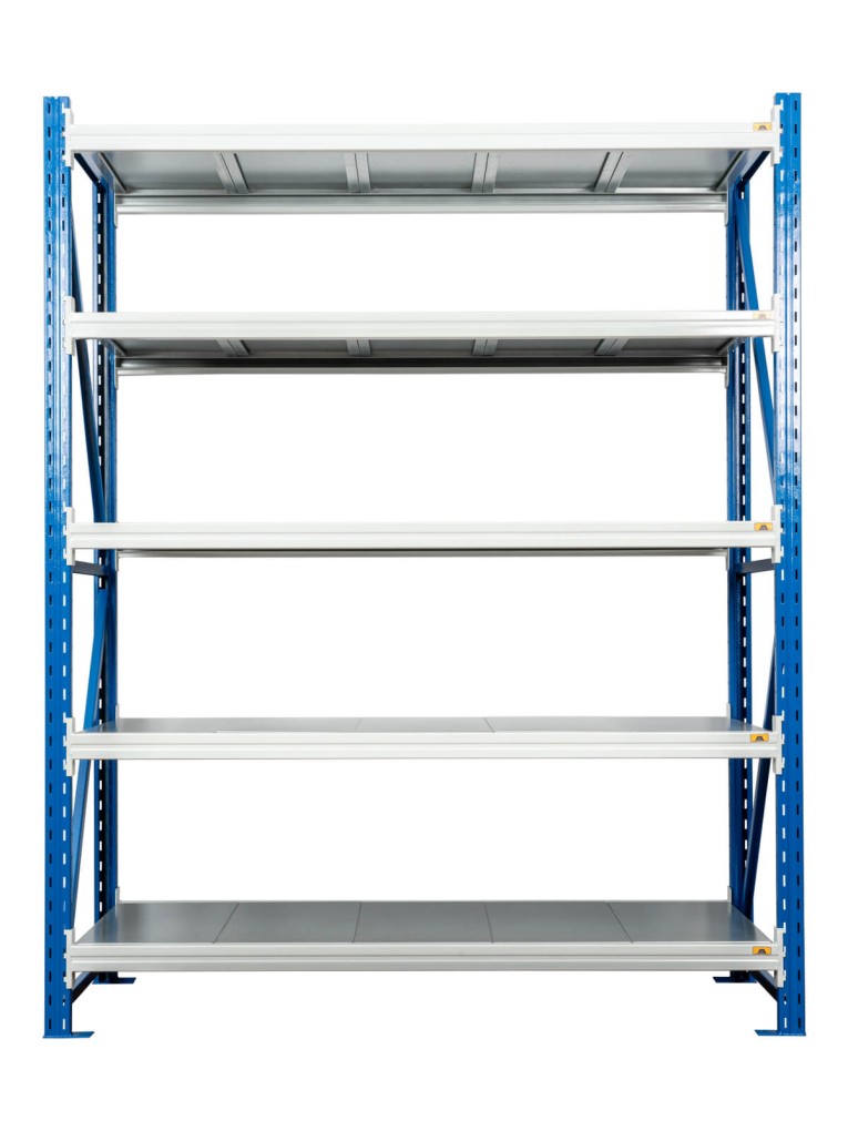 Стеллаж стационарный БиКом СТ-4 250x90x60 5 полок купить в Омске Стеллаж стационарный БиКом СТ-4 250x90x60 5 полок купить в Омске