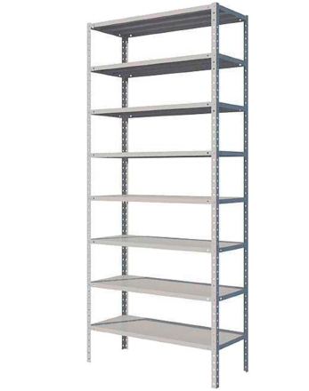 Стеллаж MS Standart 1600х700х400 8 полок купить в Омске