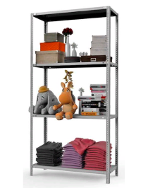 Стеллаж MS Strong 2550х1200х500 4 полки Стеллаж MS Strong 2550х1200х500 4 полки