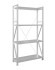 Стеллаж MS U 3000x700x800 4 полки (300 кг, перф) купить в Омске