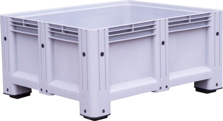Big Box 1200x1000x580 мм сплошной на ножках серый купить в Омске