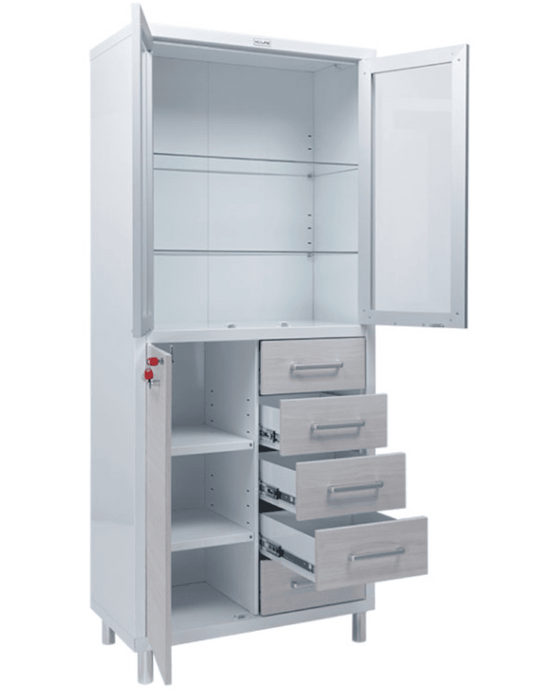 Медицинский шкаф HILFE МД 2 ШМ-SSK купить в Омске Медицинский шкаф HILFE МД 2 ШМ-SSK купить в Омске