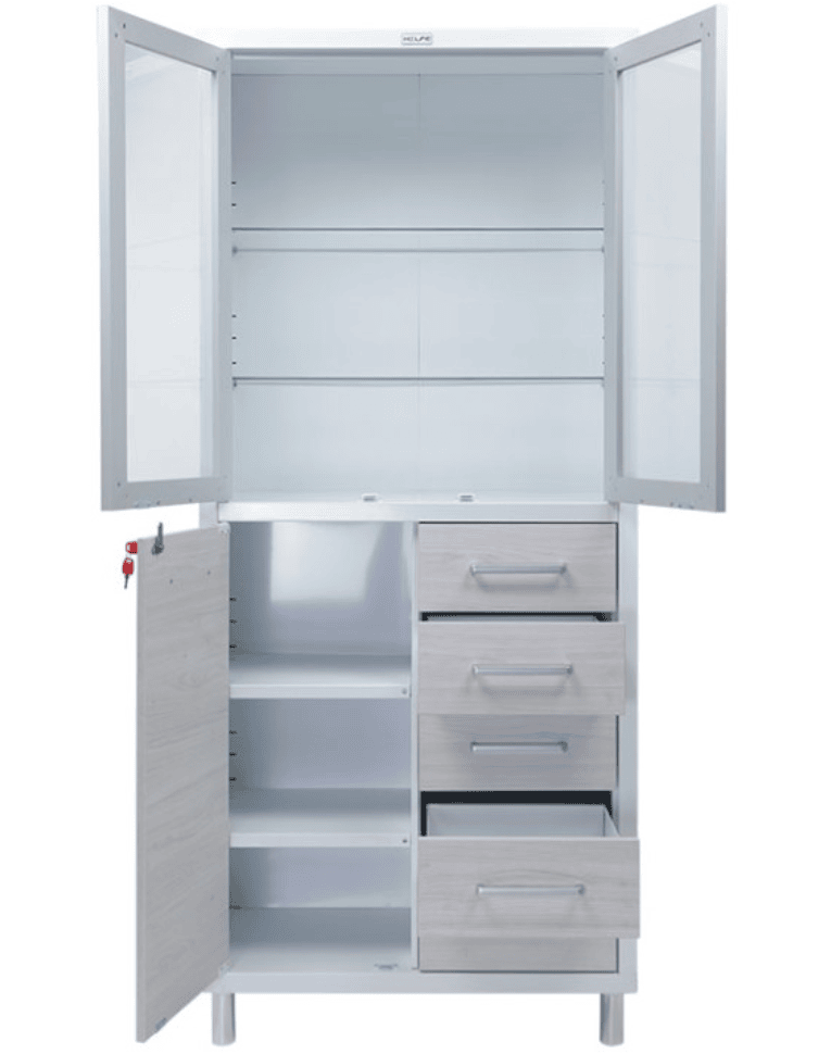 Медицинский шкаф HILFE МД 2 ШМ-SSK купить в Омске Медицинский шкаф HILFE МД 2 ШМ-SSK купить в Омске