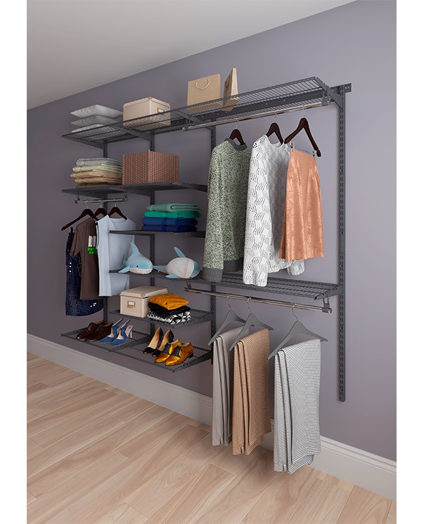 Гардеробная система Практик Home Max G210 графит купить в Омске Гардеробная система Практик Home Max G210 графит купить в Омске