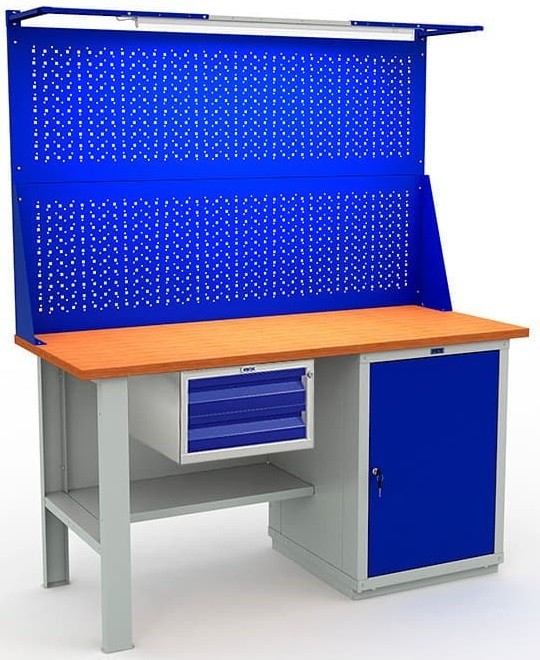 Верстак Expert W160.F2/WS1.121 купить в Омске Верстак Expert W160.F2/WS1.121 купить в Омске