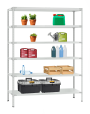 Стеллаж металлический Титан МС-900 2000x1000x400 6 полок Стеллаж металлический Титан МС-900 2000x1000x400 6 полок