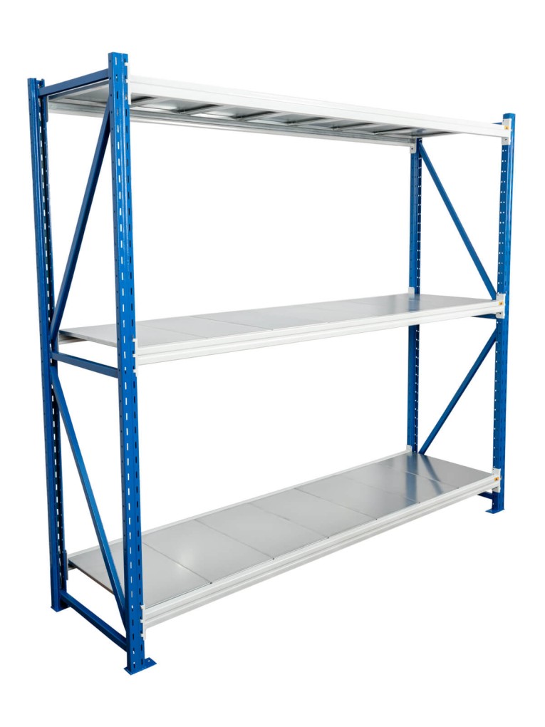 Стеллаж стационарный БиКом СТ-4 300x180x100 3 полки купить в Омске Стеллаж стационарный БиКом СТ-4 300x180x100 3 полки купить в Омске