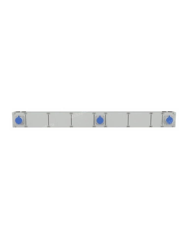 Шина для электропроводки 1200 мм (230V x 3) купить в Омске