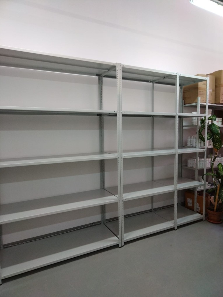 Стеллаж металлический Титан МС-500 2000х1000х600 5 полок купить в Омске Стеллаж металлический Титан МС-500 2000х1000х600 5 полок купить в Омске