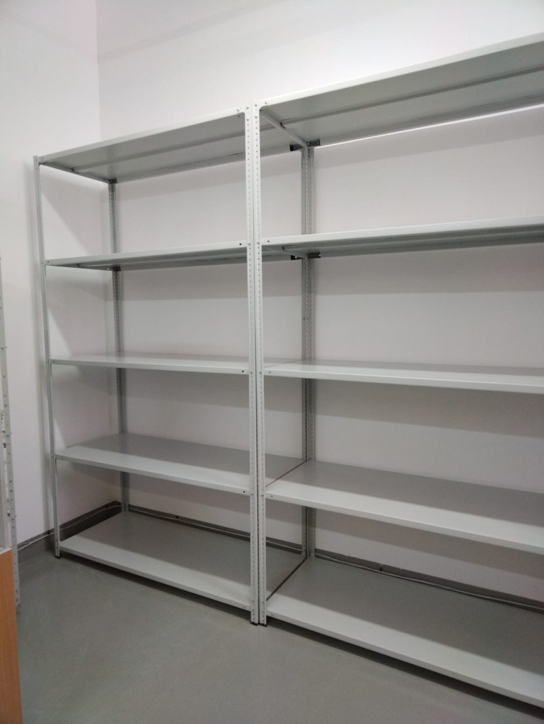 Стеллаж металлический Титан МС-500 2000х1000х600 5 полок купить в Омске Стеллаж металлический Титан МС-500 2000х1000х600 5 полок купить в Омске