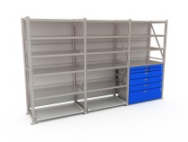 Система хранения инструментов MODUL XL 3x2000 №2 Система хранения инструментов MODUL XL 3x2000 №2