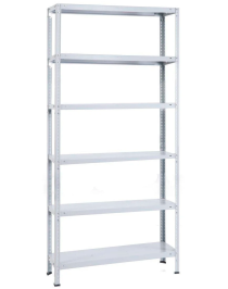 Стеллаж металлический Титан МС-750 2300x700x300 6 полок Стеллаж металлический Титан МС-750 2300x700x300 6 полок