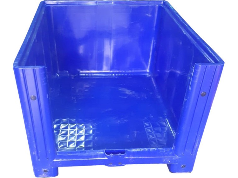 Big Box 1200х1000х760 сплошной, на ножках, с полубоковиной синий купить в Омске