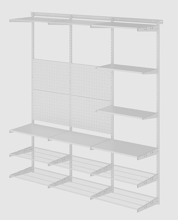 Гардеробная система Практик Home Дача 2 купить в Омске Гардеробная система Практик Home Дача 2 купить в Омске