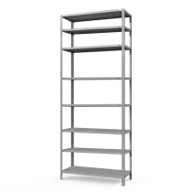 Стеллаж ТС Лайт с перф. полками 2000х700х500 8 полок