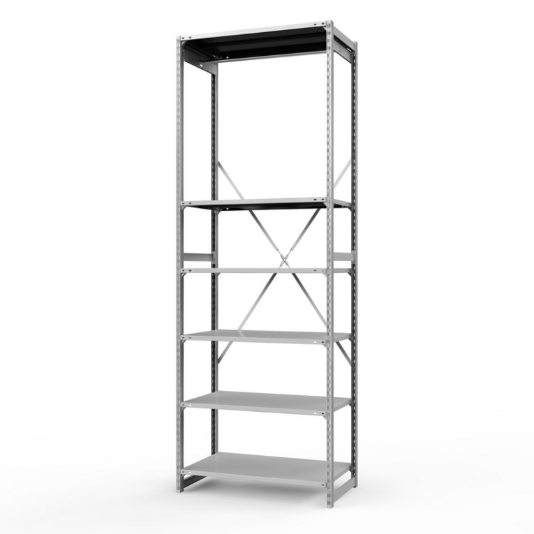 Стеллаж металлический ТСУ Универсал, 3000х1060х500 мм.Штанги: 1шт. Полки: металл 6 шт. купить в Омске