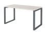 Стол NTO 120x70 белое дерево/антрацит Стол NTO 120x70 белое дерево/антрацит