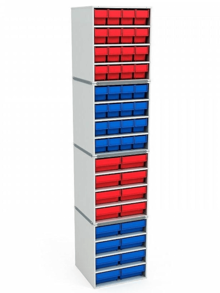 Стационарная кассетница ДиКом (на 4 яруса) купить в Омске Стационарная кассетница ДиКом (на 4 яруса) купить в Омске