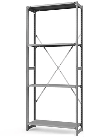 Стеллаж ТСУ 3500x700x600 4 полки (300 кг, перф) купить в Омске