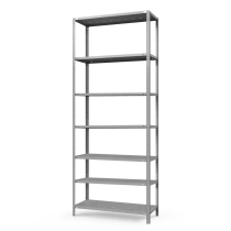 Стеллаж ТС Лайт с перф. полками 1000х700х500 7 полок Стеллаж ТС Лайт с перф. полками 1000х700х500 7 полок