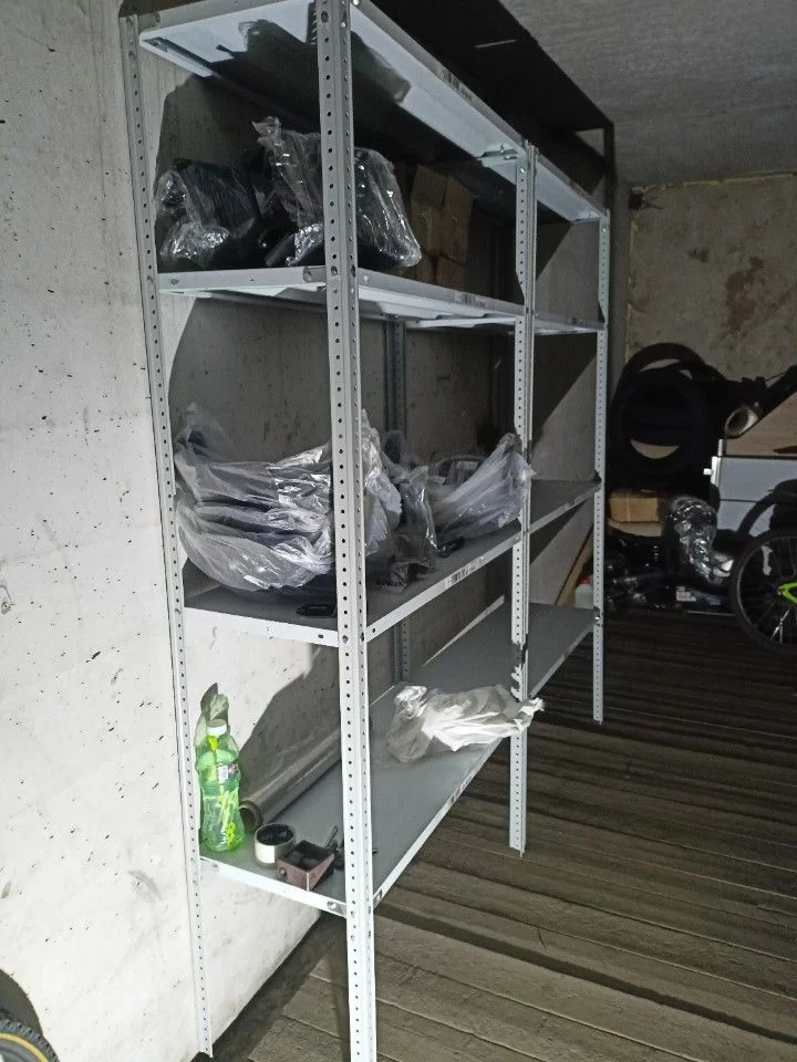 Стеллаж металлический Титан МС-500 2000х1200х400 4 полки купить в Омске