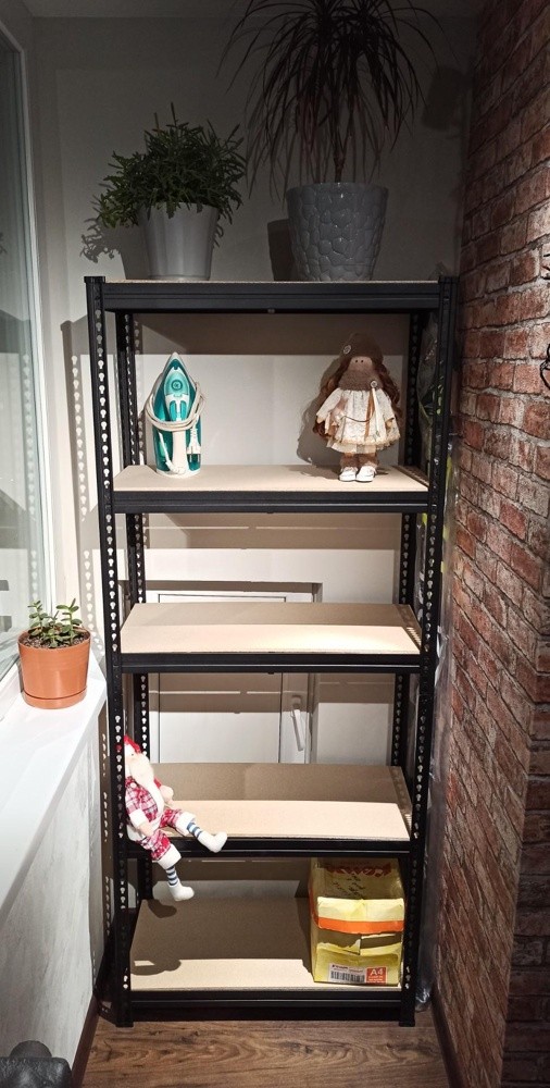 Стеллаж быстросборный ЛОФТ (SBL) 180х75х35 5 полок купить в Омске Стеллаж быстросборный ЛОФТ (SBL) 180х75х35 5 полок купить в Омске