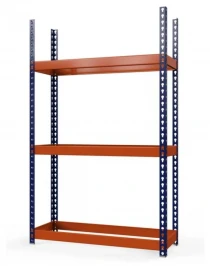 Стеллаж Профи-Т 2500x1240x650 3 полки (без настила)